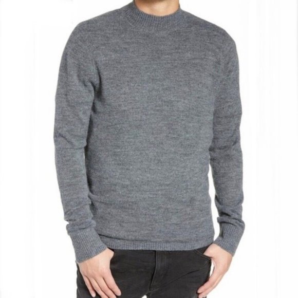 Treasure & Bond Other - TREASURE & BOND Regular Fit Brushed Mock Sweater